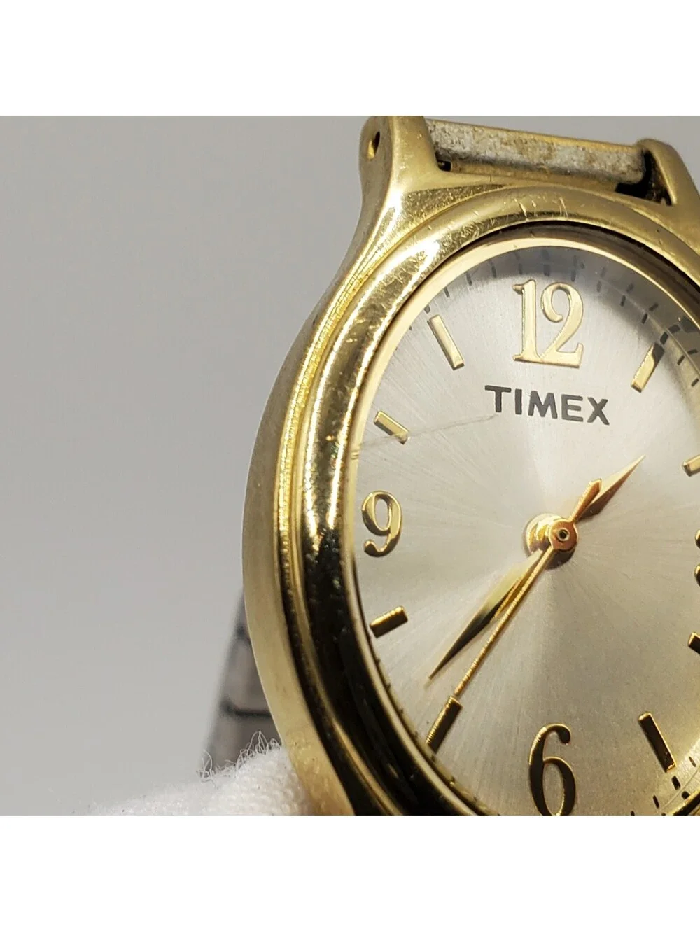 Timex Quartz Cavatina Womens Watch Two-Tone 21mm New Battery
